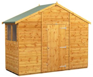 Power Apex 4x10 Garden Shed - Single Door